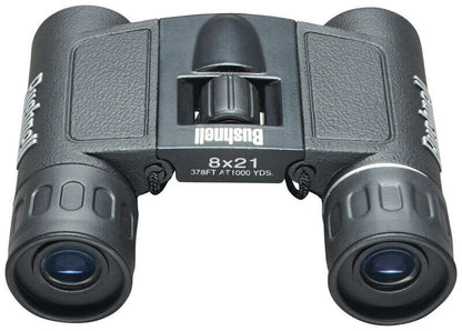 Bushnell 博士能 PowerView® 8x21 屋頂棱鏡雙筒望遠鏡（黑色）(132514)