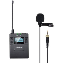 Load image into Gallery viewer, Comica Wireless Bodypack Transmitter with Omni Lavalier Microphone (520 to 578 MHz) (CVM-WM300TX)
