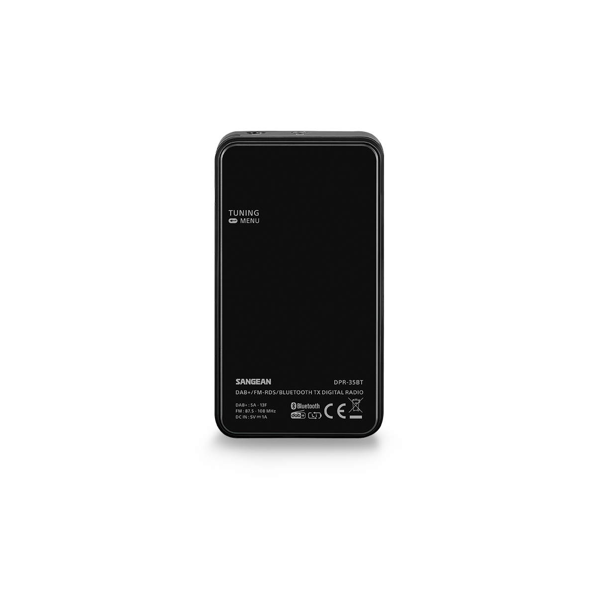 SANGEAN DPR-35BT DAB+ / FM-RDS / Bluetooth TX Digital Radio