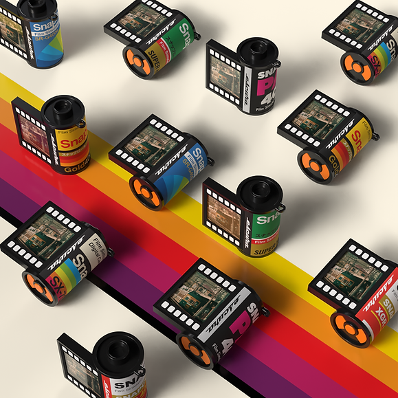 Escura Snaproll Film Simulation Digital Camera Blind Box (Authorized Goods)