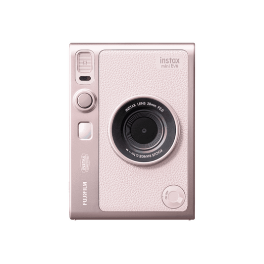 Fujifilm 富士菲林 instax mini EVO™ 兩用即影即有菲林相機 (柔粉玫瑰) (原裝行貨)