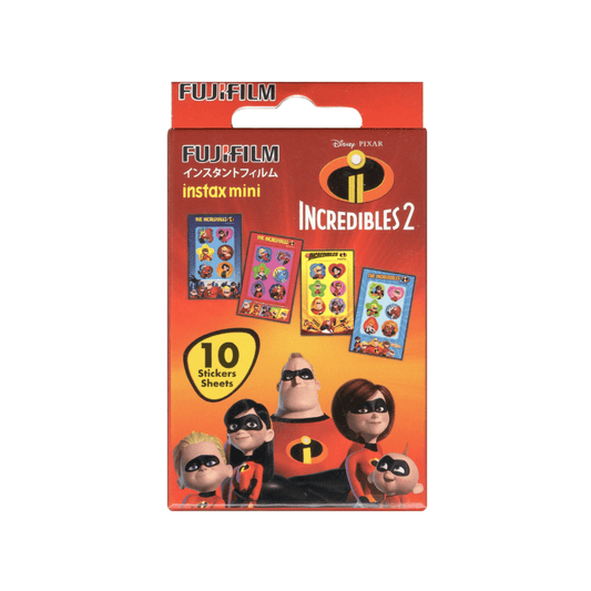 Fujifilm instax mini Instant Film with Stickers (Incredibles 2)