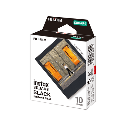 Fujifilm 富士菲林 instax SQUARE 即影即有菲林相紙 (黑色 Black)