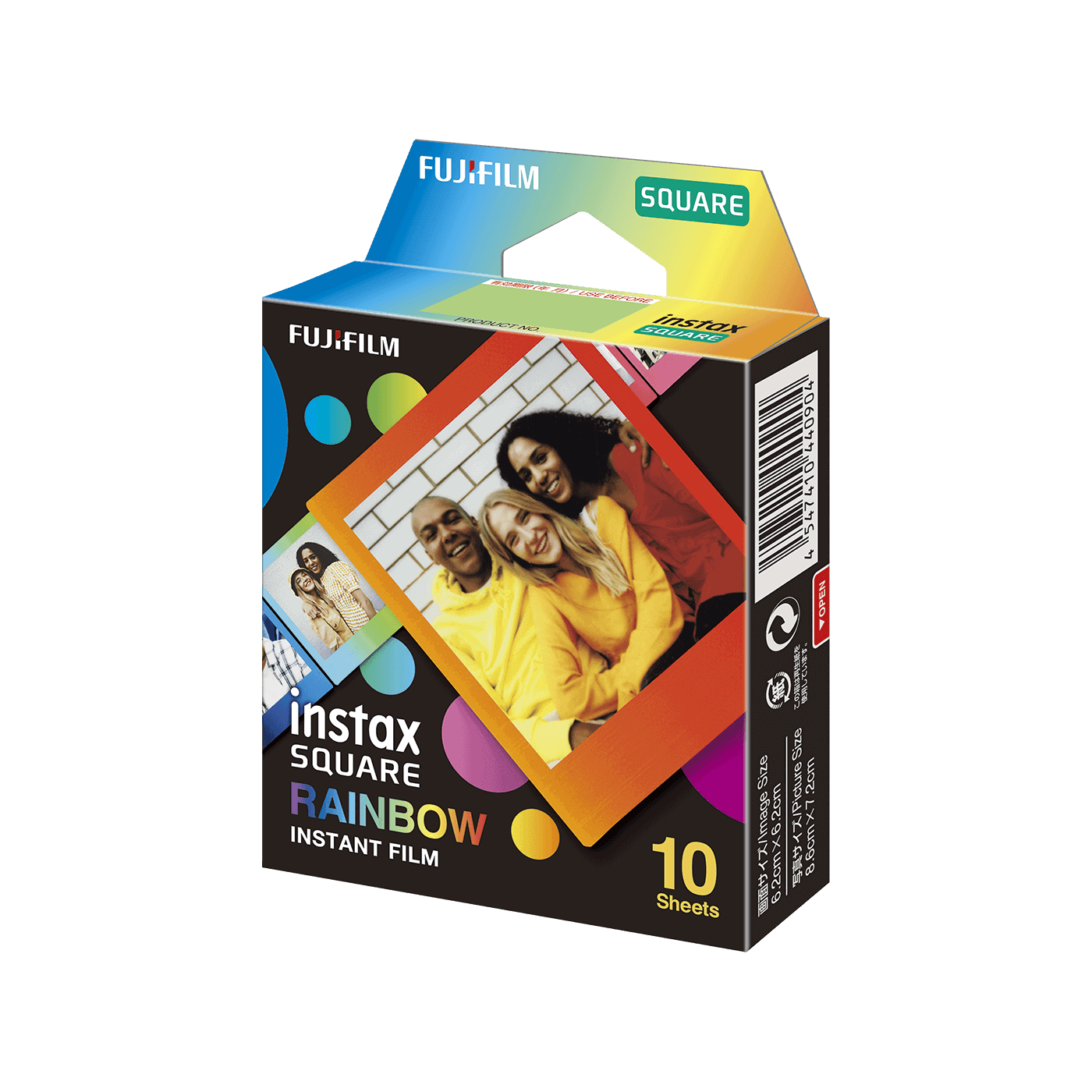 Fujifilm instax SQUARE Instant Film (Rainbow)