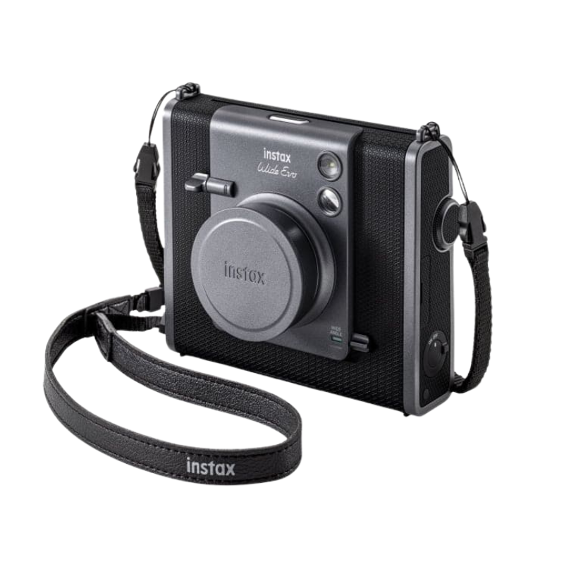 Fujifilm instax WIDE EVO Hybrid Instant Camera (Black)