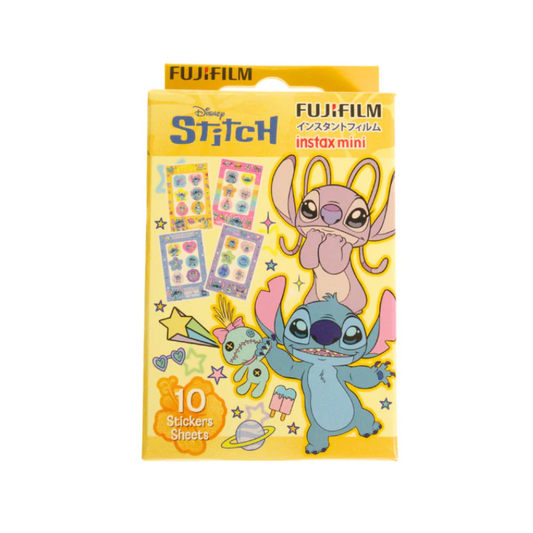 Fujifilm 富士菲林 instax mini 即影即有相紙連貼紙 (迪士尼史迪仔 Disney Stitch)
