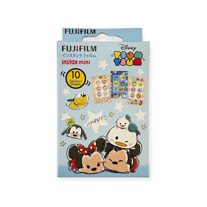 Fujifilm 富士菲林 instax mini 即影即有菲林相紙連貼紙 (Disney Tsum Tsum)