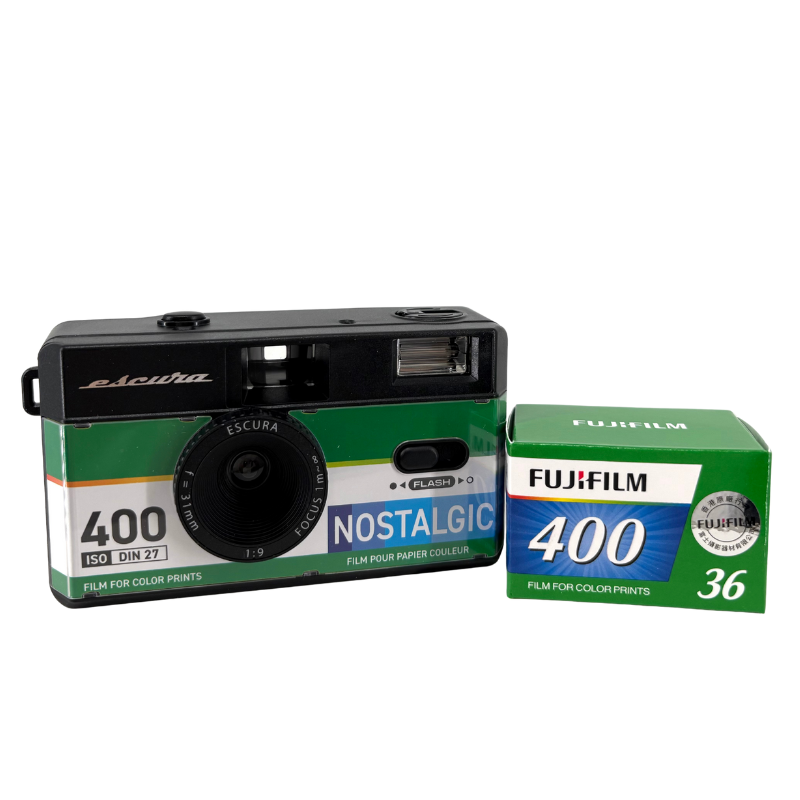 Fujifilm x Escura 可重用 35mm 菲林相機連菲林限定套裝