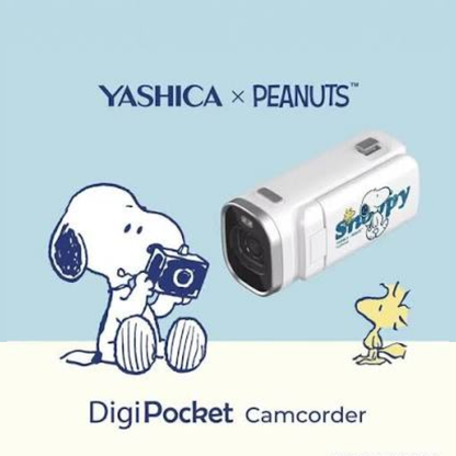 ASHICA x Peanuts DigiPocket Camcorder 攝影機 (YAS-DGPCCD-S1)