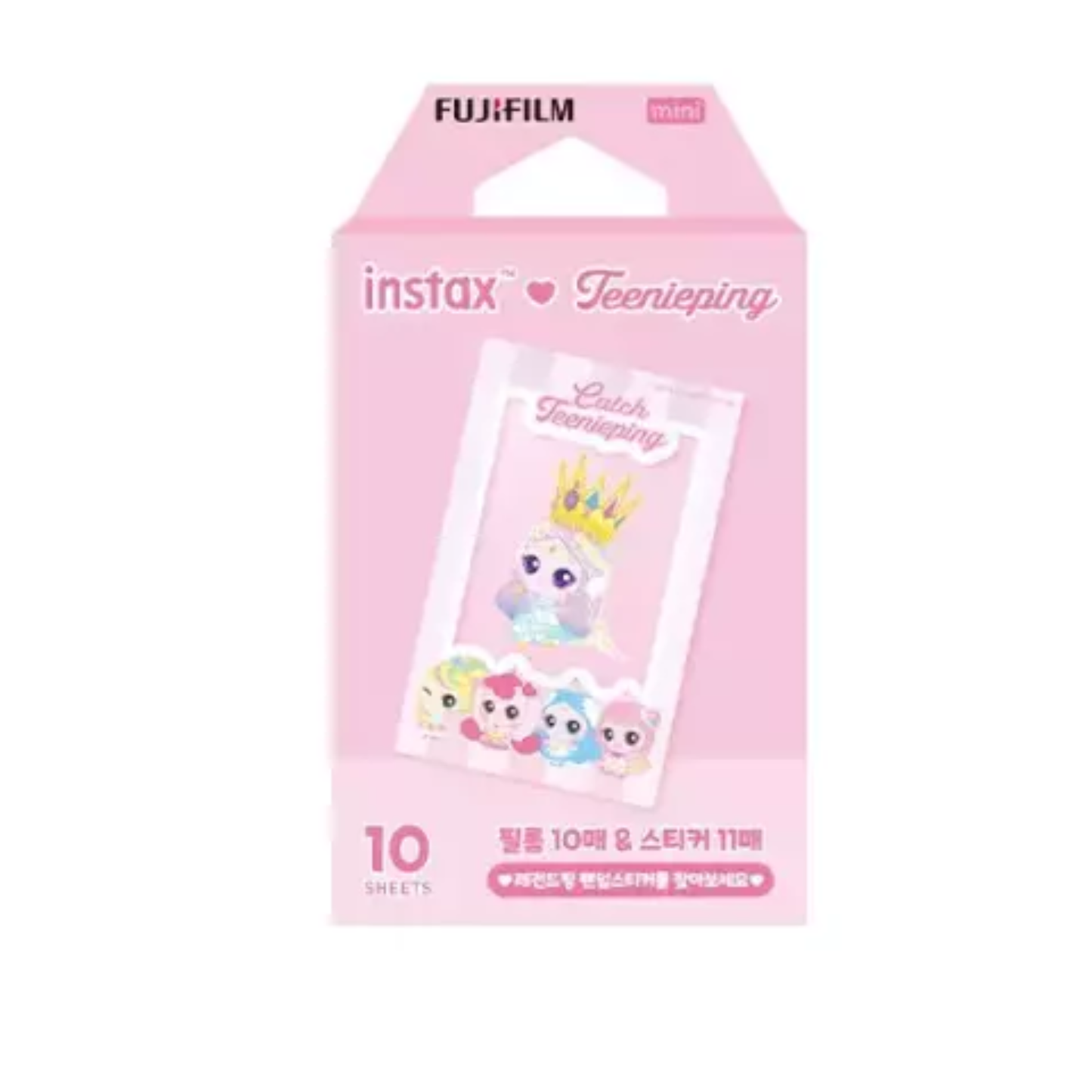 Fujifilm Instax Mini Film 10 sheets (Teenieping) (EXP 2027)