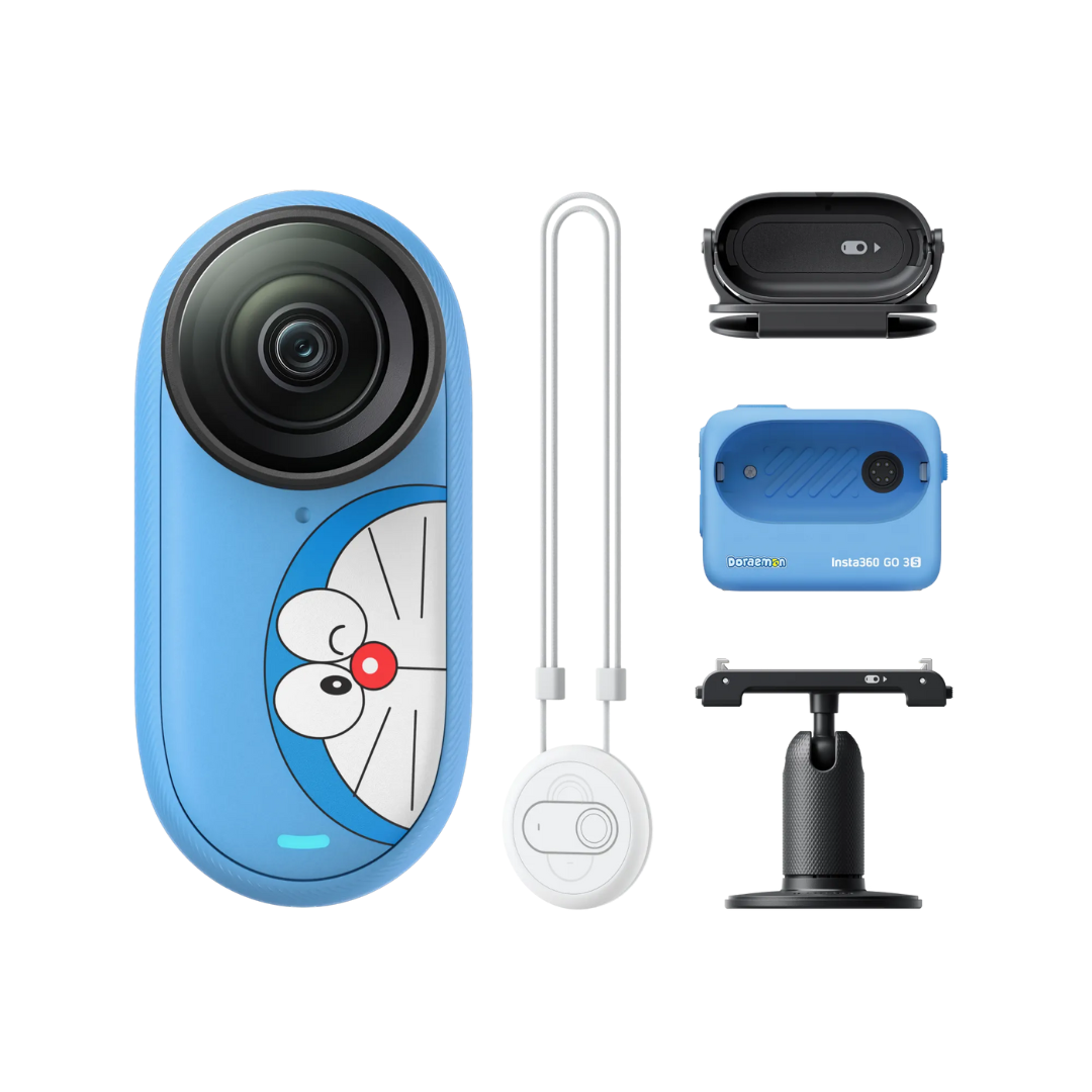 Insta360 GO 3S Action Camera 128GB Doraemon Special Edition (Authorized Goods)