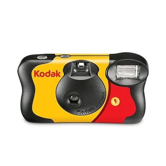 Kodak FunSaver 35mm One-Time-Use Disposable Camera (ISO-800 27Exp) with Flash