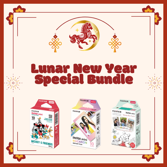 【農曆新年優惠套裝】Fujifilm instax mini 即影即有相紙