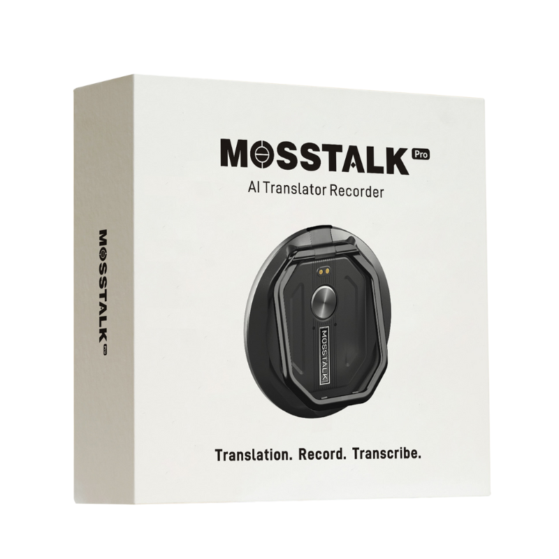 Mosstalk Pro AI Translator (XY-T02) (Authorized Goods)