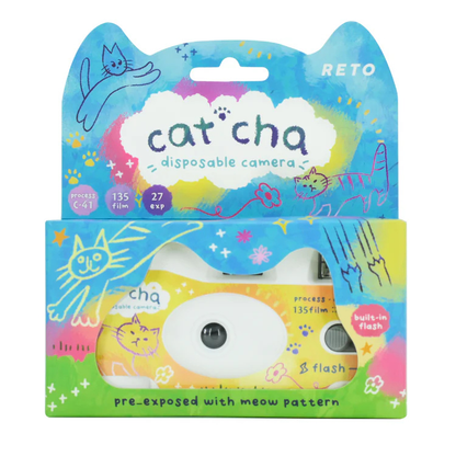 Reto Retocolor Cat'cha 35mm Disposable Film Camera with 27 exposures