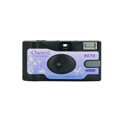 Reto Retocolor Cheers 35mm Disposable Film Camera with 27 exposures