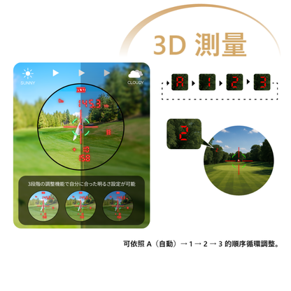 Shot Navi Laser Rangefinder Steady 高爾夫雷射測距儀 (日本製造)