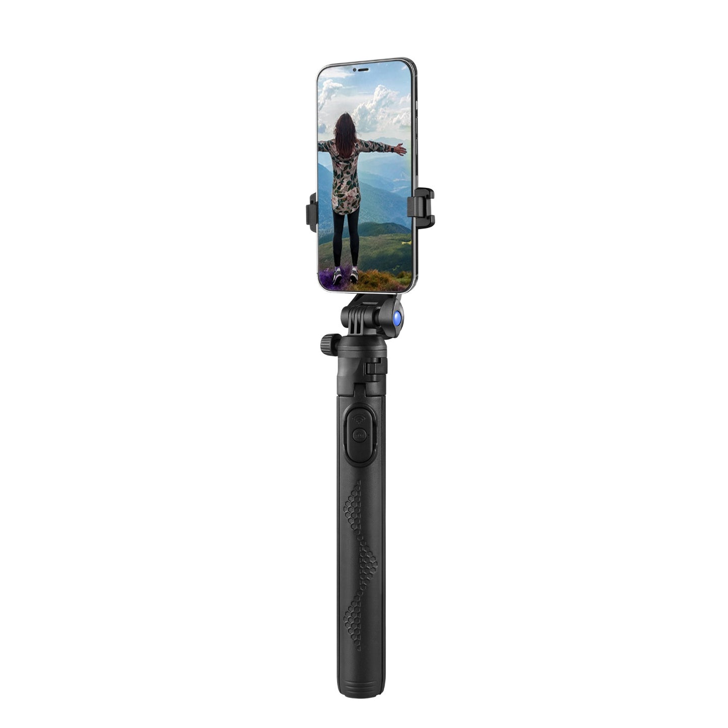 Samurai Dual Pod 2-in-1 Selfie Tripod Stand with Bluetooth Remote