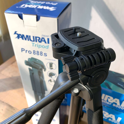 Samurai Pro 888S Tripod (with Handphone Holder)