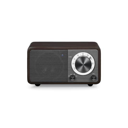 Sangean WR-7 FM / Bluetooth / Aux-in Wooden Cabinet Radio Dark Cherry (Authorized Goods)