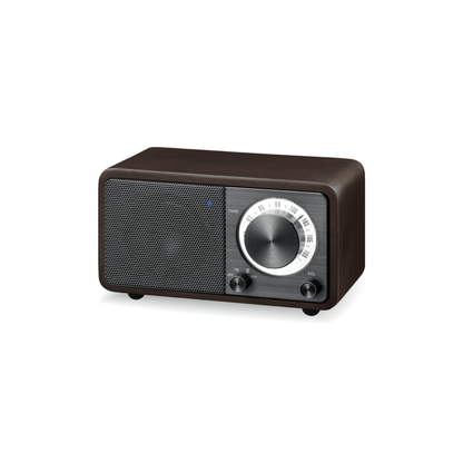 Sangean WR-7 FM / Bluetooth / Aux-in Wooden Cabinet Radio Dark Cherry (Authorized Goods)