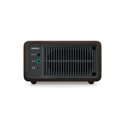 Sangean WR-7 FM / Bluetooth / Aux-in Wooden Cabinet Radio Dark Cherry (Authorized Goods)