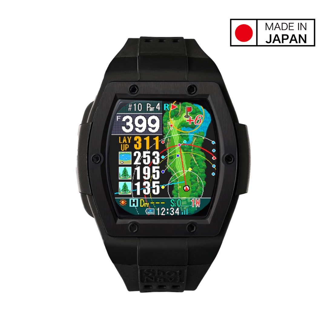 Shot Navi Crest II Touch Golf GPS Watch (Made in Japan) – Lau Asia Shot Navi Crest II Touch Golf GPS Watch (Made in Japan) – Lau Asia