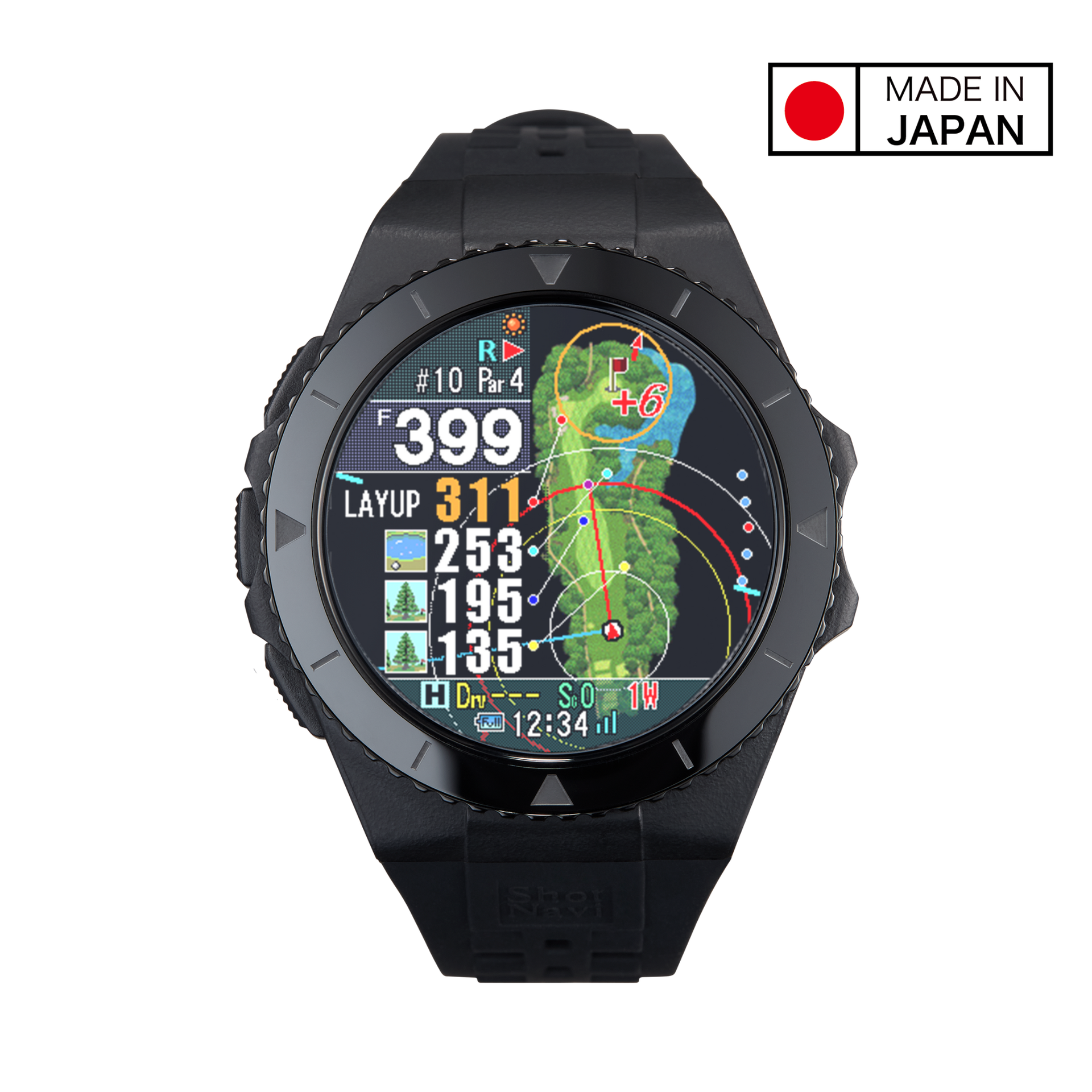 Shot Navi Exceeds Golf GPS Watch (Made in Japan) – Lau Asia