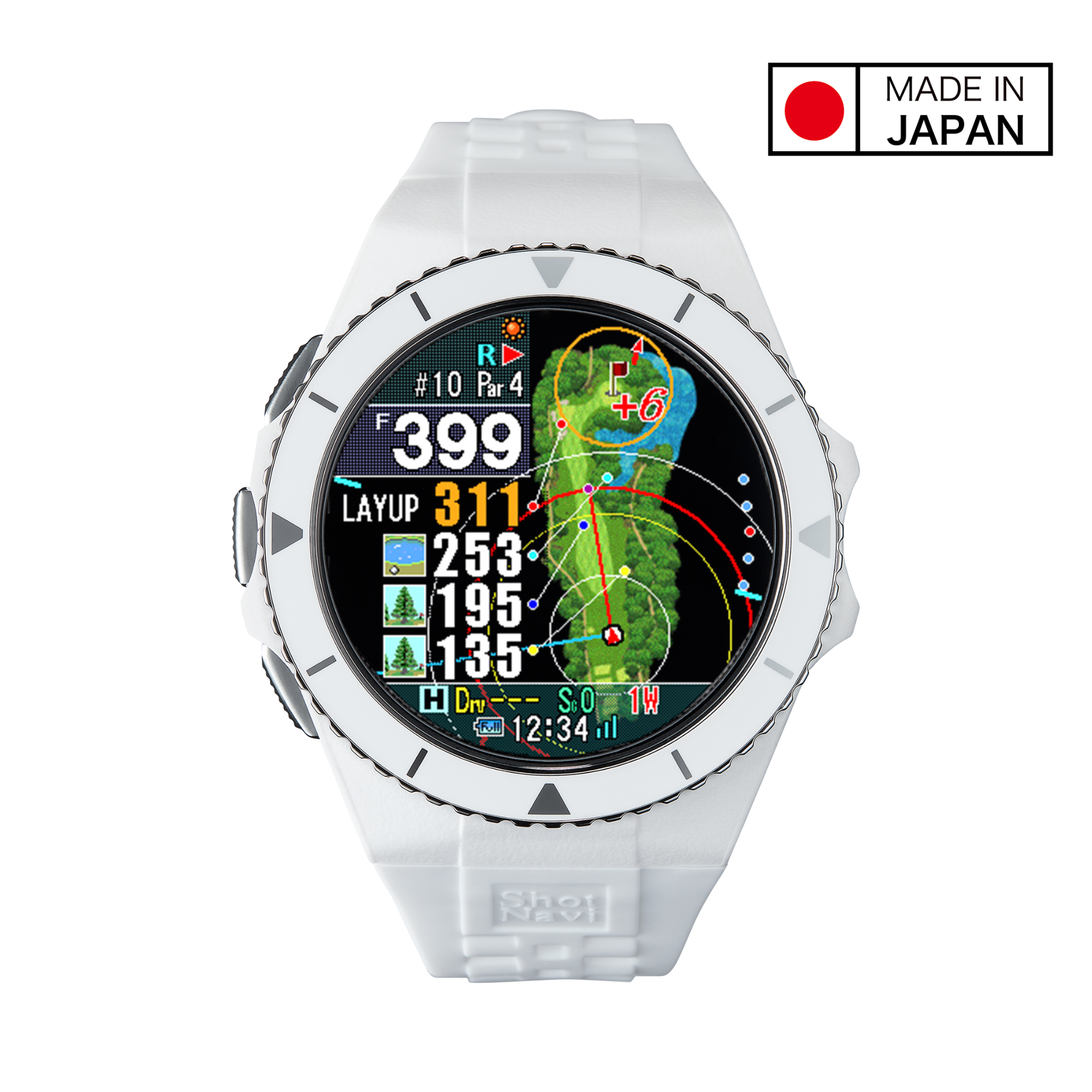 Shot Navi Exceeds Golf GPS Watch (Made in Japan) – Lau Asia
