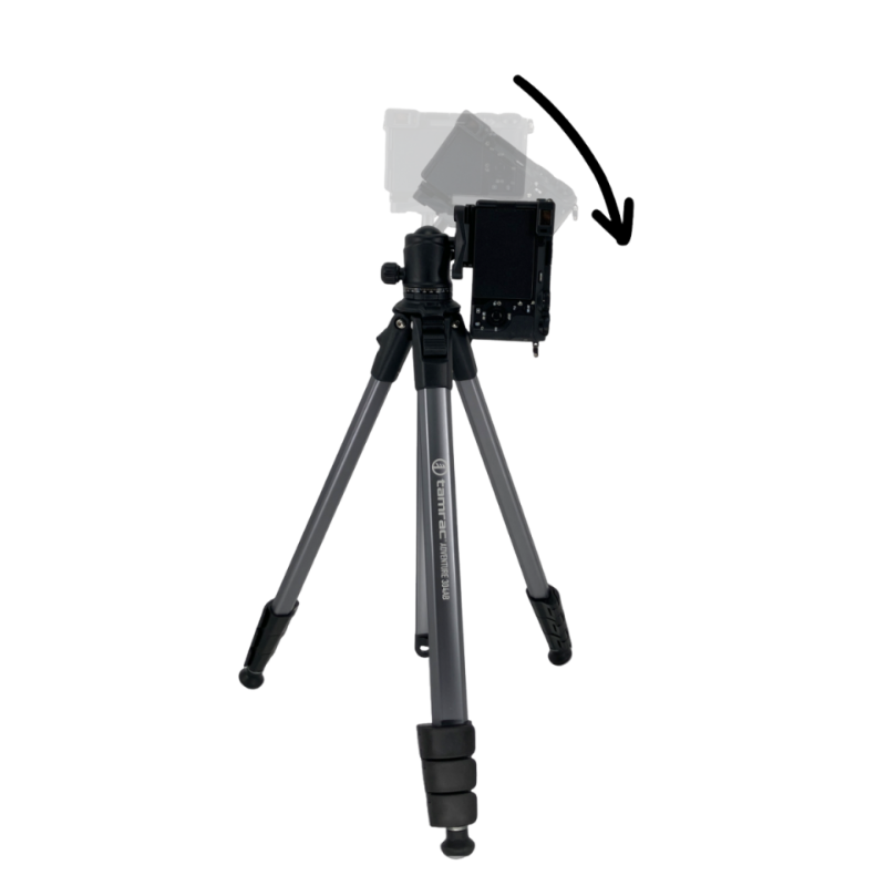 Tamrac Adventure Pod Lightweight Travel Photo Tripod Black (304AB)