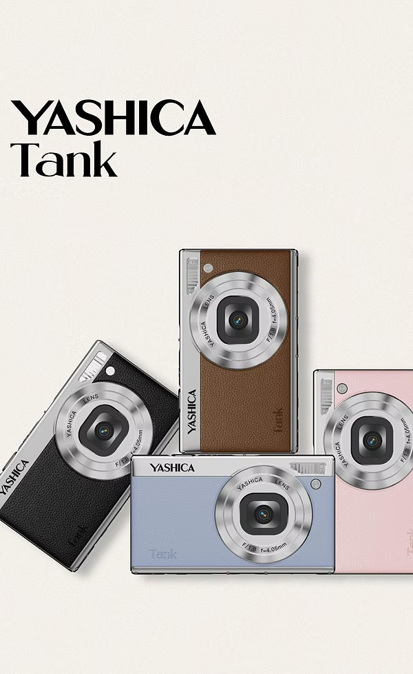 YASHICA Tank Compact Digital Camera (Authorized Goods)