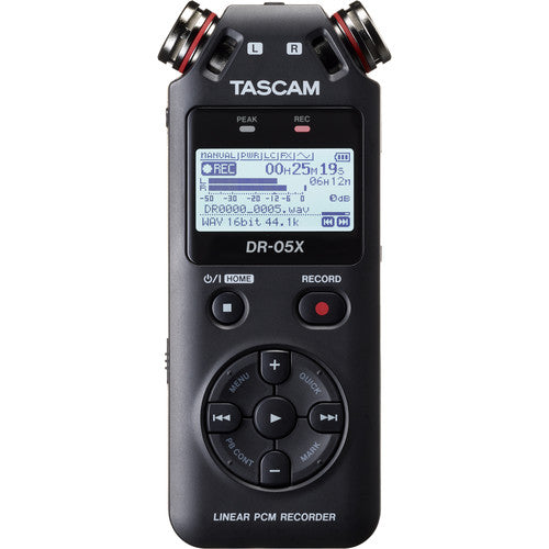 TASCAM DR-05X 2輸入/2軌便攜式錄音機連立體聲麥克風