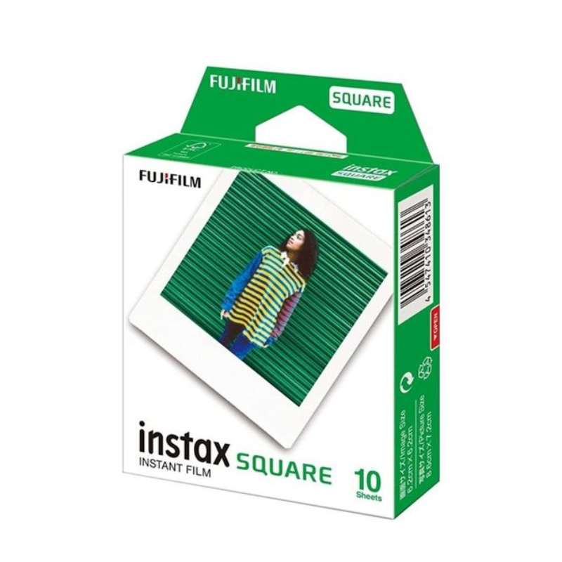 Fujifilm 富士菲林 instax SQUARE 即影即有相紙 (白色 white)