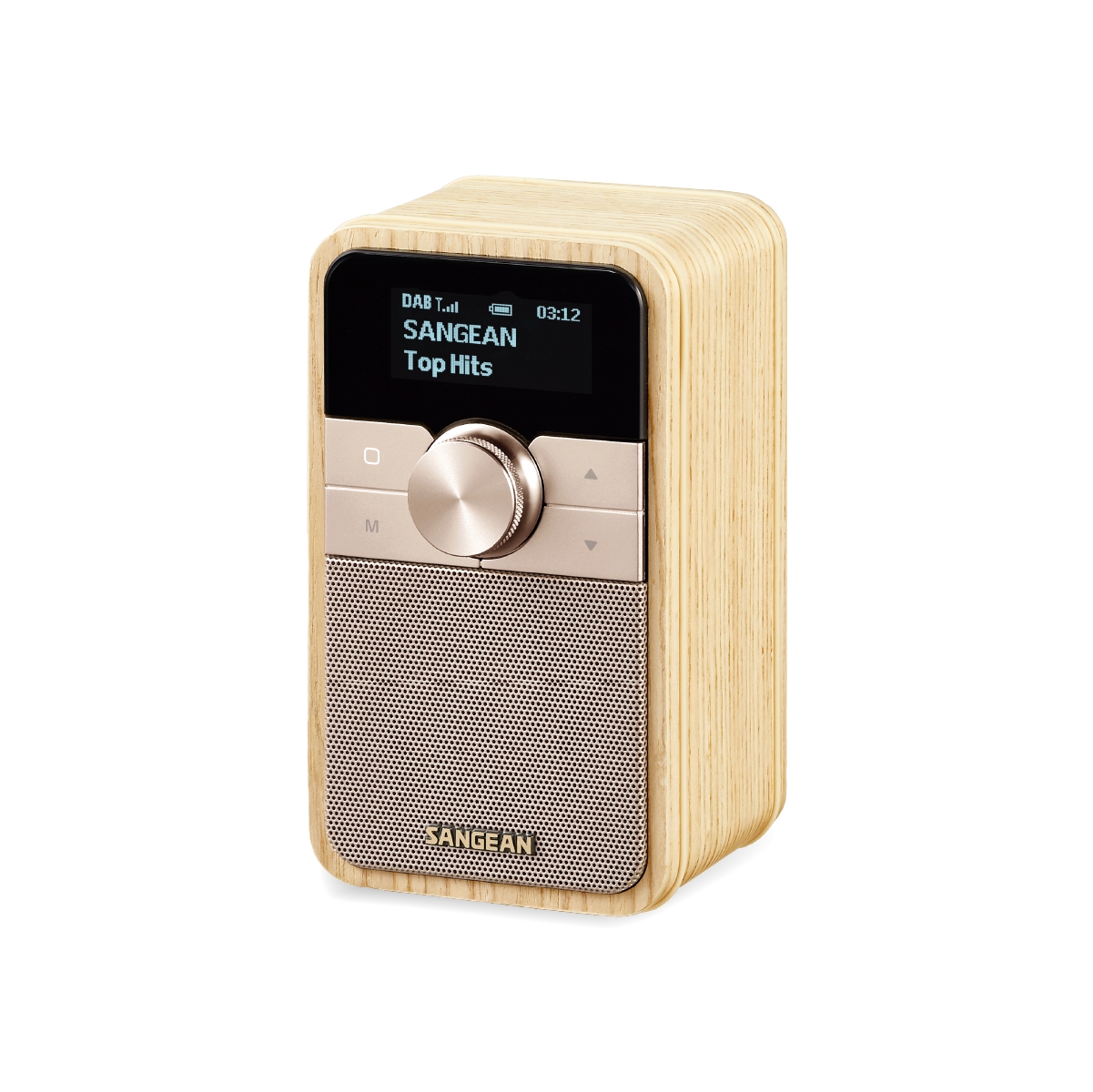 SANGEAN DDR-8 DAB DAB+/FM-RDS/Bluetooth Radio (WHITE ASH)
