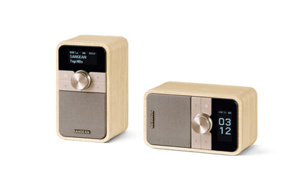 SANGEAN DDR-8 DAB DAB+/FM-RDS/Bluetooth Radio (WHITE ASH)