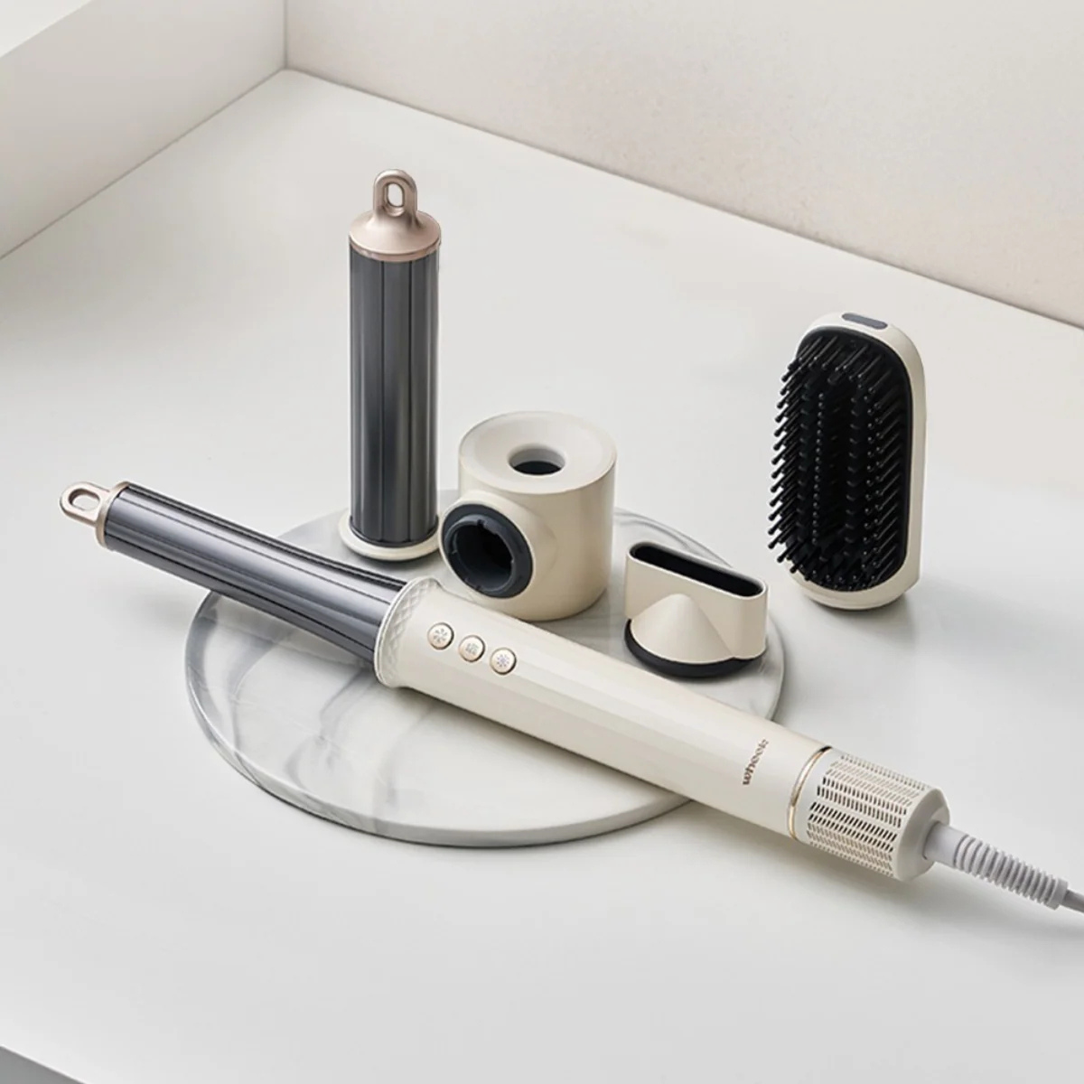 Cattale x Wheek WK30 Coanda Airflow Negative Ions Styling Hair Dryer (Authorized Goods)