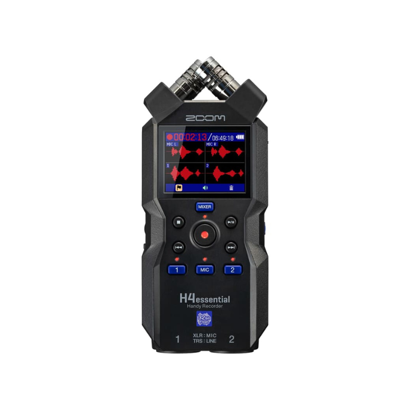 ZOOM H4essential 4-Track 32-Bit Float Portable Audio Recorder