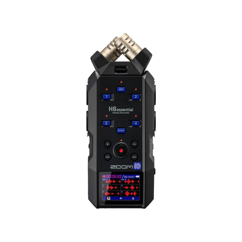 ZOOM H6essential 6-Track 32-Bit Float Portable Audio Recorder