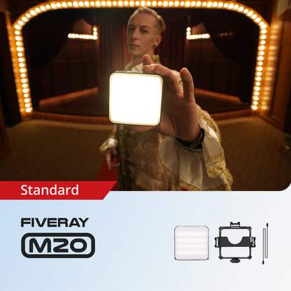 Zhiyun 智雲 Fiveray M20 20W 雙色 LED 便攜補光燈