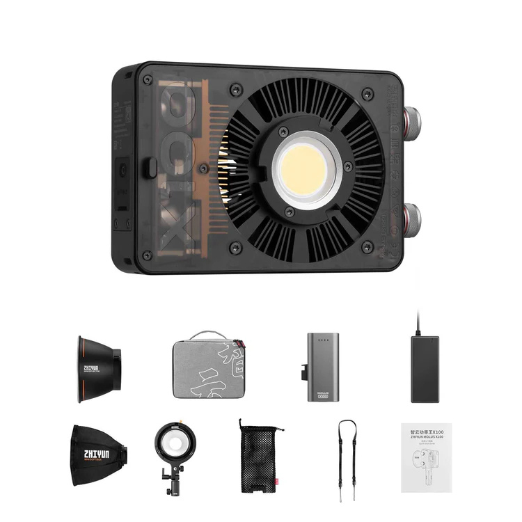 Zhiyun 智雲 Molus X100 COB LED 雙色補光燈