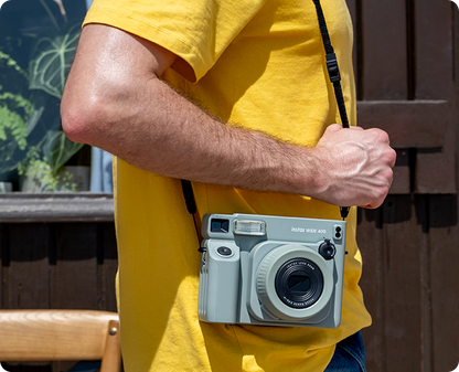 Fujifilm 富士菲林 instax WIDE 400 即影即有菲林相機 黑色 (平行進口)