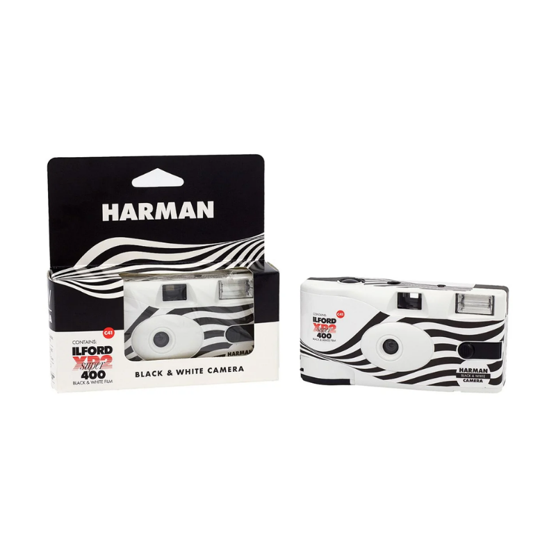 Harman ILFORD XP2 Super 400 Single Use Camera 27Exp (EXP: 08/2028)